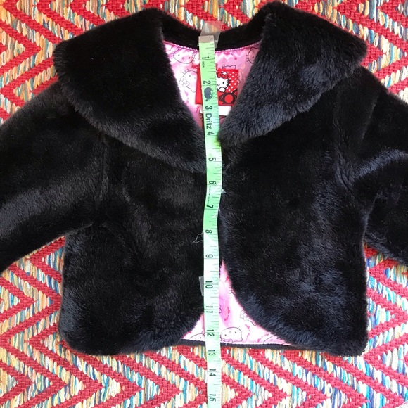 ❤️HP Hello Kitty Toddlers Fur Shrug Free shipping! - Picture 6 of 9